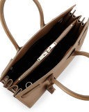 Sac de Jour Small Satchel Bag, Taupe