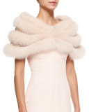 Chain Link Fur Stole