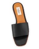 Soul Rockstud Leather Slide Sandal