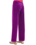 Solid Velour Pants