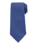 Woven Neat Micro-Dot Tie, Blue