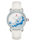 36mm Seaside Topaz Bluefish Dial Watch Head