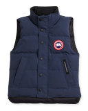 Youth Vanier Arctic-Tech Vest, Dark Blue, XS-XL