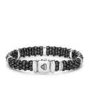 Black Caviar Ceramic Bracelet with Diamonds