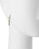 Lisse Turquoise & Diamond Charms for Earrings