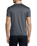 Cansitro V-Neck Tee, Gray