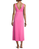 Aphrodite Long Gown, Tropical Pink