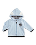 Hooded Zip-Front Sweatshirt, Size 3-18 Months
