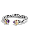 Renaissance Bracelet with Amethyst, Rhodolite Garnet, and Gold