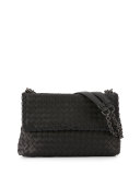 Olimpia Small Shoulder Bag, Black