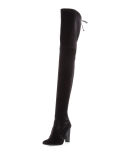 Alllegs Velvet Over-the-Knee Boot