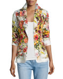 Dutch Floral-Print Blazer