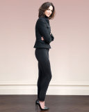 Ponte Skinny Jeans, Black