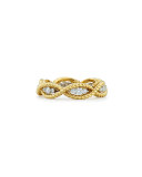 Barocco 18k Diamond Band Ring