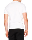 Paintbrush Graphic T-Shirt, White