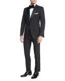 Buckley Base Peak-Lapel Tuxedo, Black