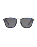 Franklin Acetate Sunglasses, Blue Steel