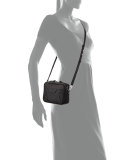 Flight Mini Leather Camera Bag, Black