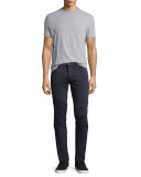 Bearden Skinny-Leg Moto Jeans, Storm Blue