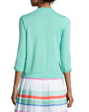 somerset button-front cardigan