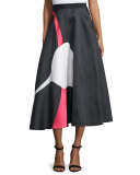 Imago Jacquard Full Midi Skirt  