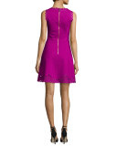 Verony Embroidered Skater Dress