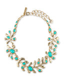 Sea Tangle Statement Necklace, Blue