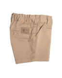 Stretch Twill Shorts, Beige, Size 2-6