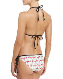 Biarritz Flamingo-Print String Bikini Top