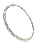 Caviar Diamond Lux Rope Necklace