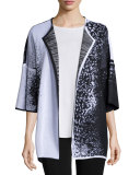 Starry Night 3/4-Sleeve Jacket