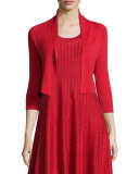 City Slicker Cropped Cardigan, Plus Size 