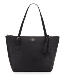 orchard street maya leather tote bag