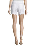 Amas Mid-Rise Shorts, White