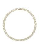 18k Gold Honolulu Necklace, 16"L