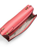 Cynthia Large Tile Patchwork Clutch Bag, Pink Grapefruit