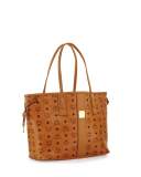 Liz Reversible Medium Visetos Tote Bag, Beige