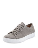Austin Suede Low-Top Sneaker, Gray