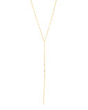 Bond Nude 14K Lariat Necklace