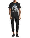 Sorayama Hajime Robot Dinosaur T-Shirt, Black