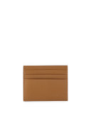 Saffiano Card Case, Caramel