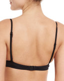 Walk The Line Striped Triangle Swim Top