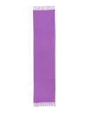 Sciarpa Grande Cashmere Fringe-Trim Scarf