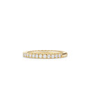 Cable Collectibles 18K Pavé Diamond Ring, Size 6