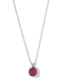 Wonderland Pear Shape Pendant Necklace