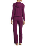 Cashmere Hooded Jogging Set, Women's 