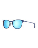 Junior Chris Mirrored Square Sunglasses