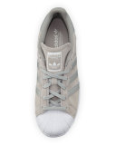 Superstar Original Suede Sneaker, Clear Onyx