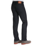 Matchbox Stretch-Denim Jeans, Heat (Dark Indigo)