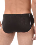 Crosstrainer No-Show Briefs, Black